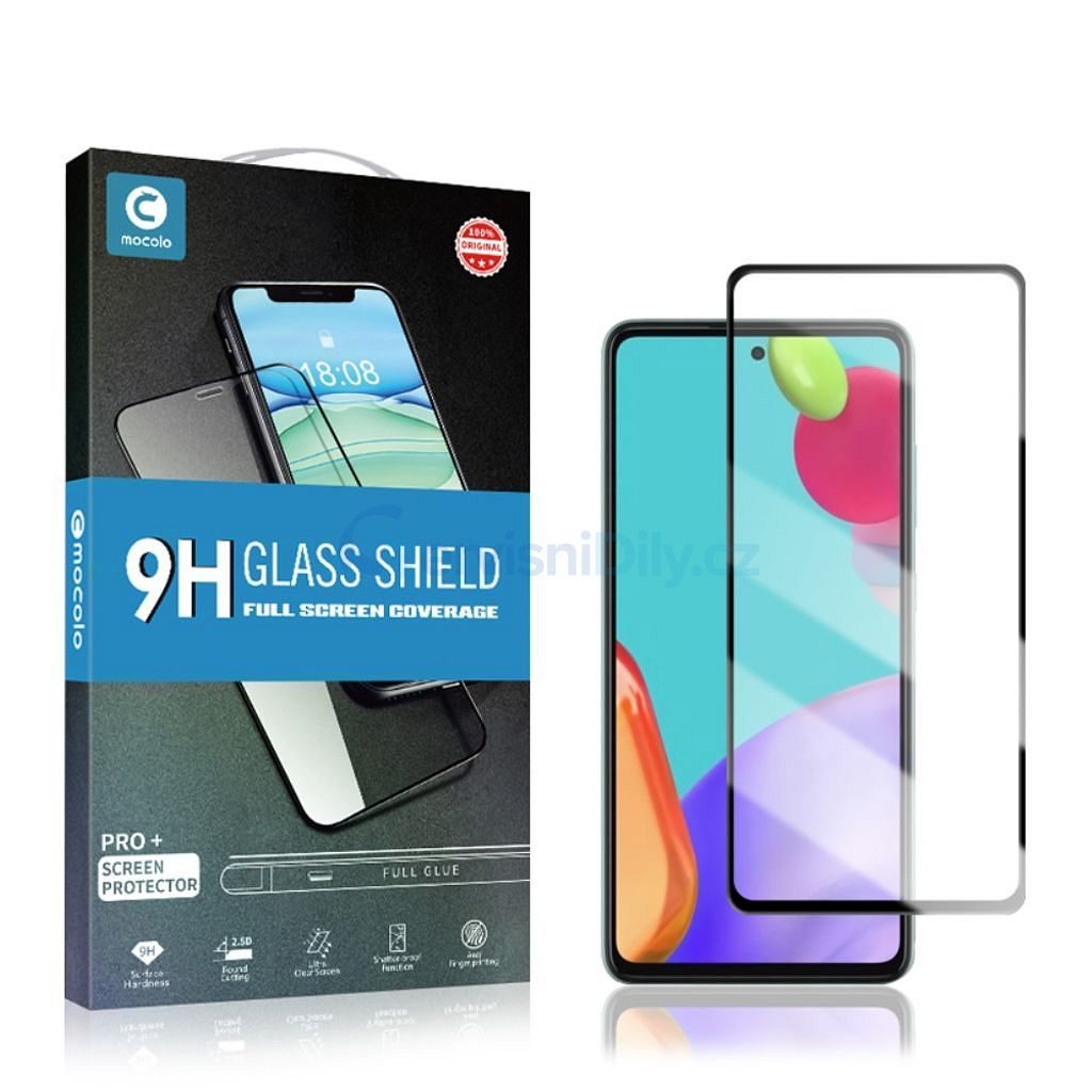 Samsung Galaxy A52 4G a 5G / A52s 5G / A53 5G Ochranné tvrzené sklo černé  3D - Samsung - Ochranné sklá, Príslušenstvo - Váš dodavatel dílu pro  smartphony