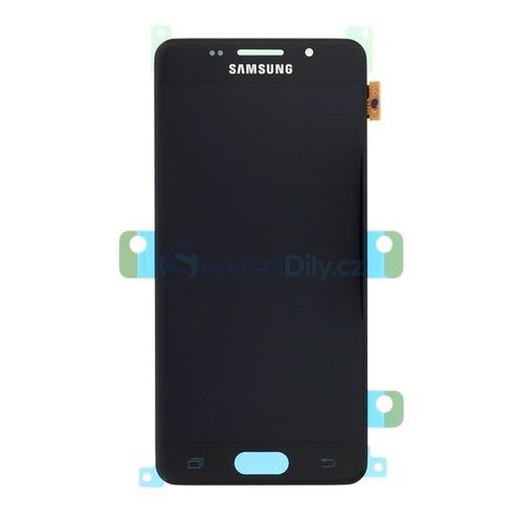 Samsung Galaxy A3 2016 LCD touch screen digitizer A310F (Service Pack)  Black - A3 2016 (SM-A310F) - Galaxy A, Samsung, Spare parts - Spare parts  for everyone