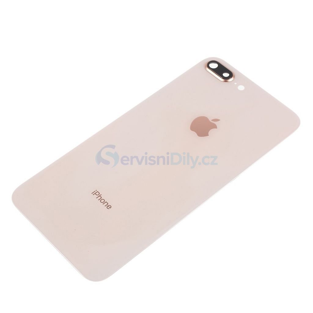 Apple iPhone 8 Plus battery housing glass cover rose including camera lens  blush gold - iPhone 8 Plus - iPhone, Apple, Spare parts - Spare parts for  everyone