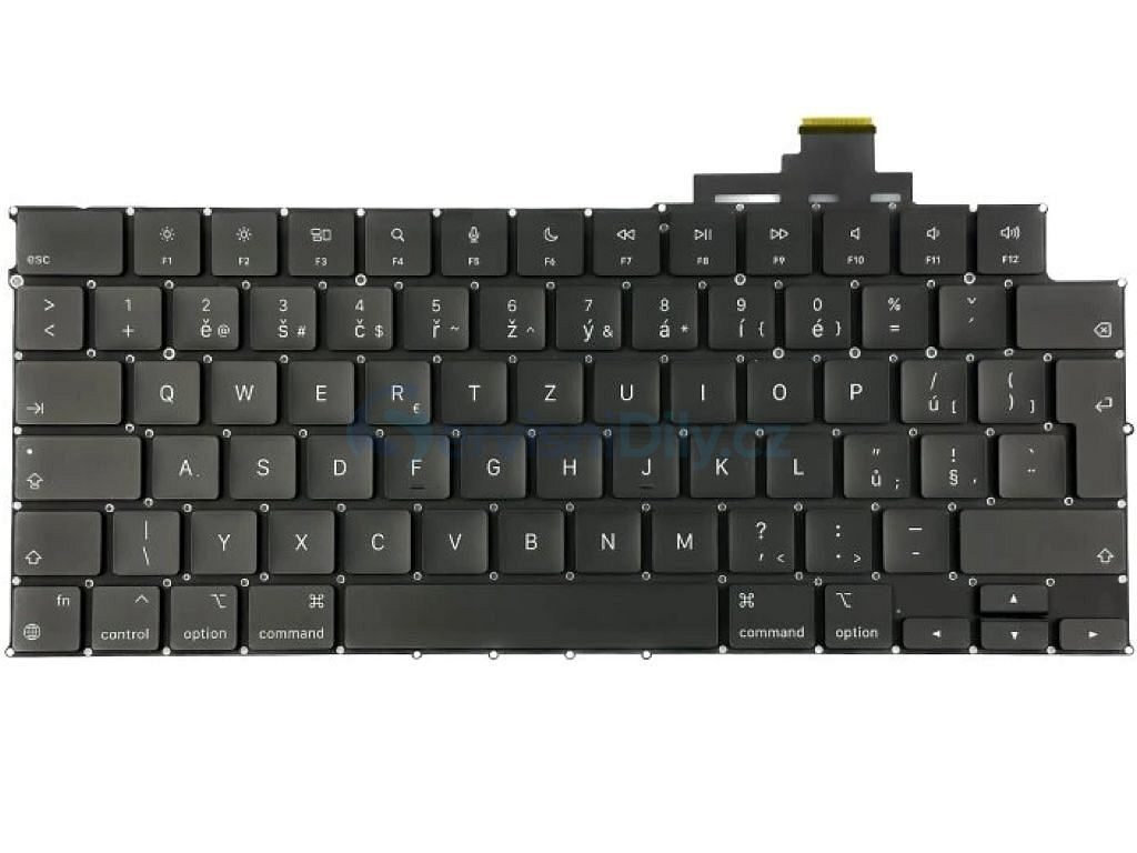 Czech Keyboard for MacBook Air Models - Spare parts for everyone
