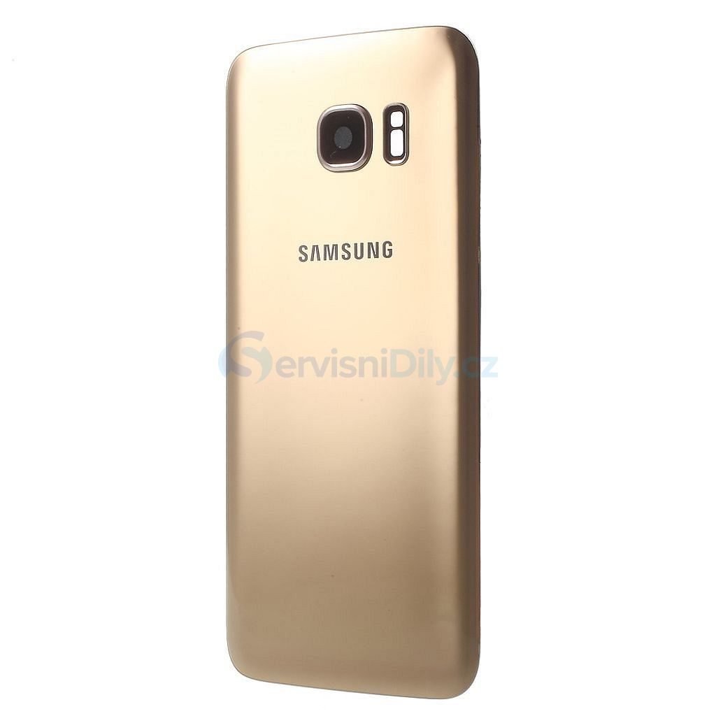 Samsung Galaxy S7 Edge zadní kryt zlatý baterie včetně krytu fotoaparátu  G935F - S7 edge - Galaxy S, Samsung, Servisné diely - Váš dodavatel dílu  pro smartphony