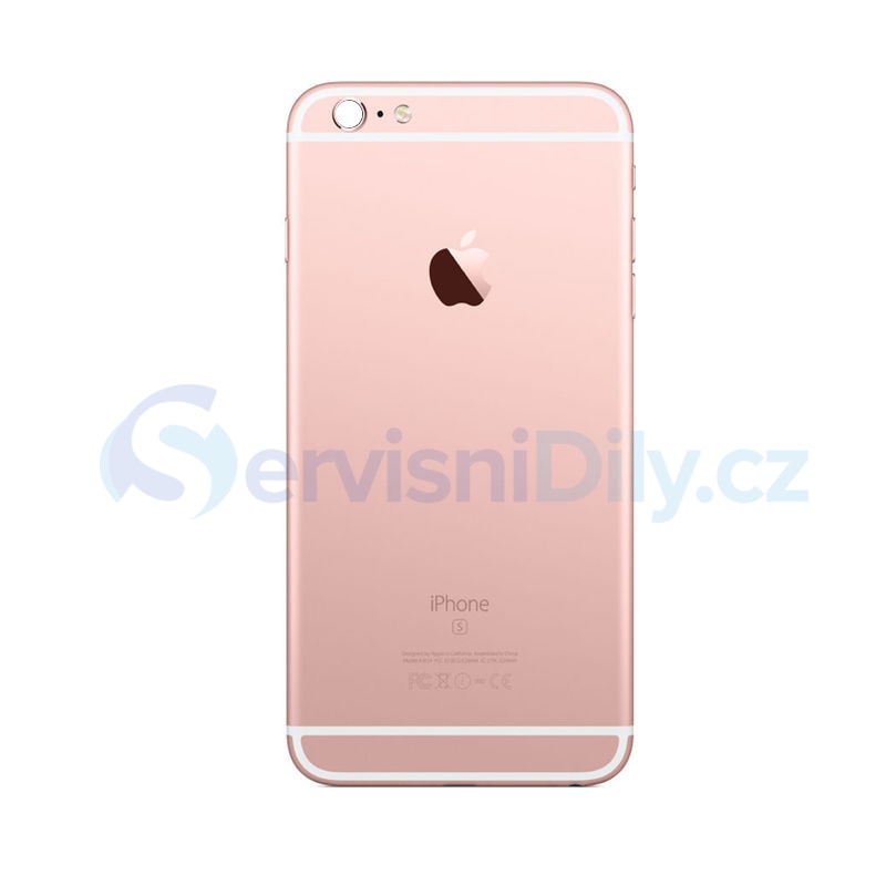 Apple iPhone 6S Plus battery Housing cover frame rose gold - iPhone 6S Plus  - iPhone, Apple, Spare parts - Váš dodavatel dílu pro smartphony