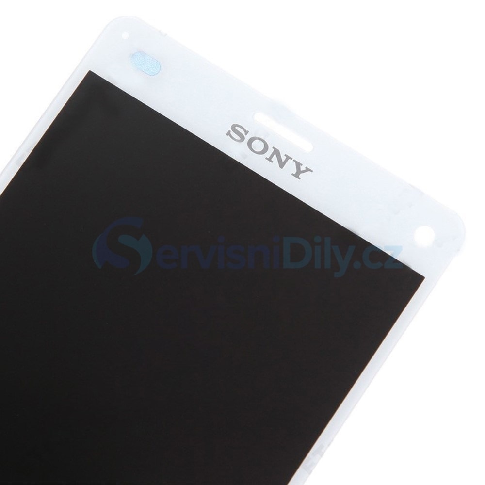 Sony Xperia Z3 compact LCD displej bílý dotykové sklo komplet D5803 - Z3  compact - Xperia Z / XZ serie, Sony, Servisní díly - Váš dodavatel dílu pro  smartphony