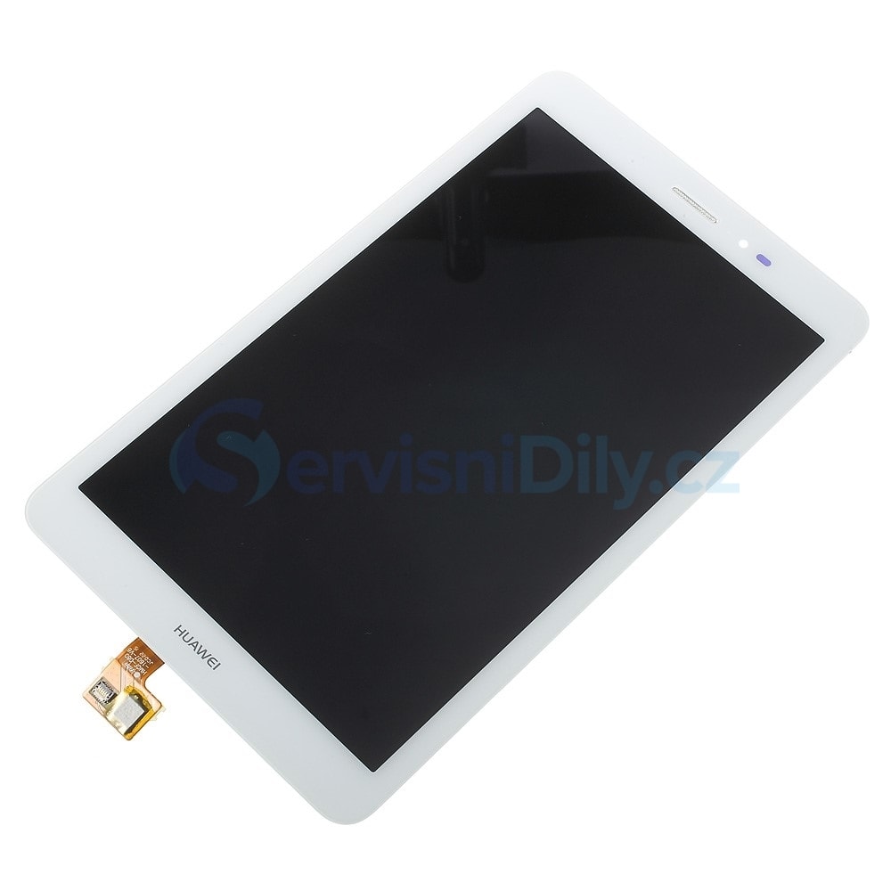Huawei MediaPad T1 8.0 LCD displej dotykové sklo bílé komplet přední panel  T1-821l/S8-701u - Huawei - Servisní díly - Váš dodavatel dílu pro smartphony