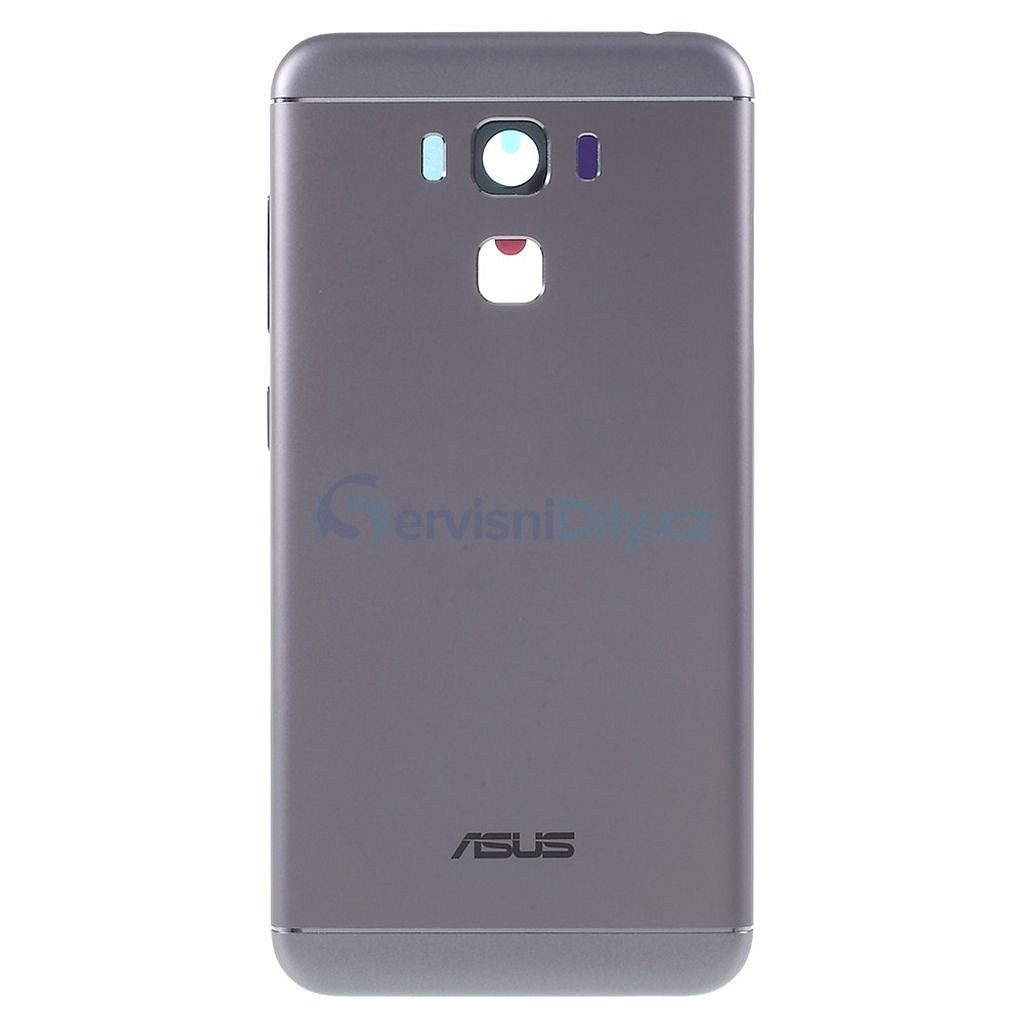 Asus Zenfone 3 Max Zadní hliníkový kryt baterie šedý ZC553KL - Zenfone -  Asus, Servisní díly - Váš dodavatel dílu pro smartphony