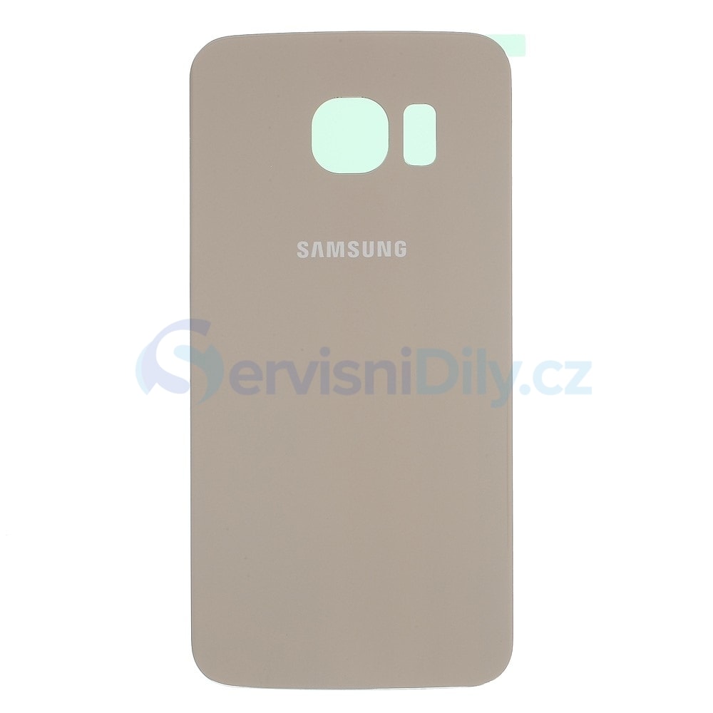 Samsung Galaxy S6 Edge zadní kryt baterie zlatý G925F - S6 edge - Galaxy S,  Samsung, Spare parts - Váš dodavatel dílu pro smartphony