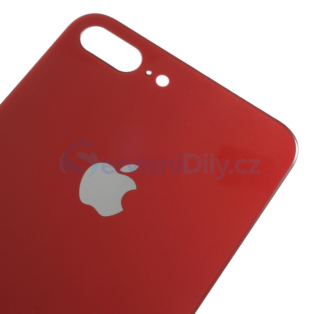 Apple iPhone 8 battery housing glass cover (PRODUCT) RED - 8 Plus - iPhone, Apple, Spare parts - Spare parts for everyone