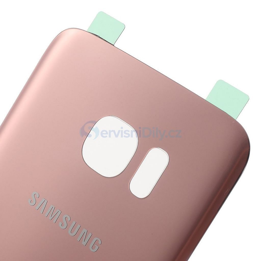 Samsung Galaxy S7 Edge zadní kryt baterie Rose gold růžový G935F - S7 edge  - Galaxy S, Samsung, Spare parts - Spare parts for everyone