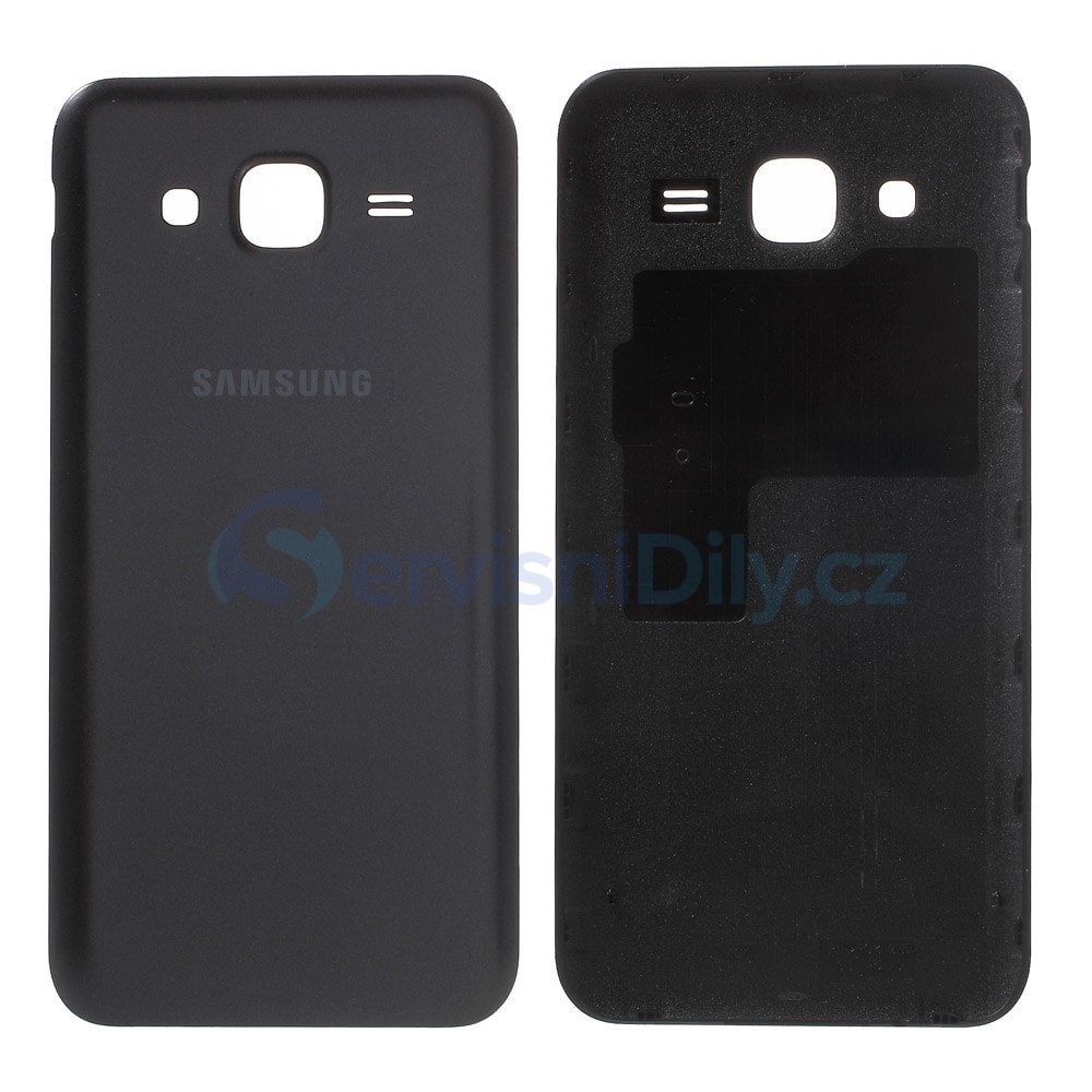 Samsung Galaxy J5 2015 zadní kryt baterie černý J500F - J5 2015 J500F -  Galaxy J, Samsung, Spare parts - Váš dodavatel dílu pro smartphony