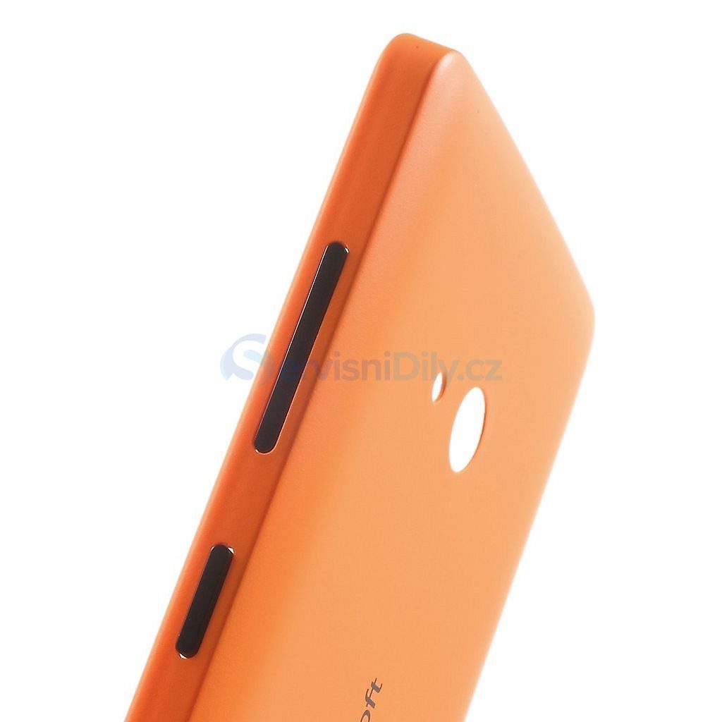 Microsoft Lumia 540 Dual sim Zadní kryt baterie oranžový - Lumia - Microsoft,  Servisní díly - Váš dodavatel dílu pro smartphony