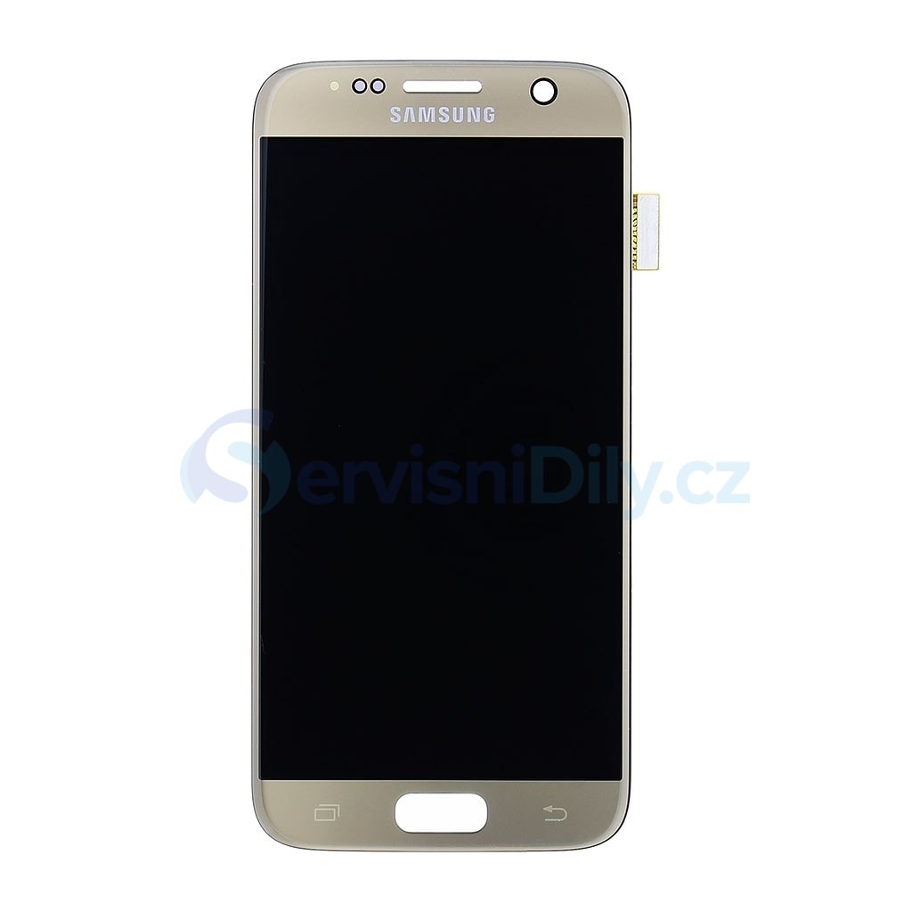 Samsung Galaxy S7 LCD displej dotykové sklo zlatý G930 AMOLED - S7 - Galaxy  S, Samsung, Servisné diely - Váš dodavatel dílu pro smartphony