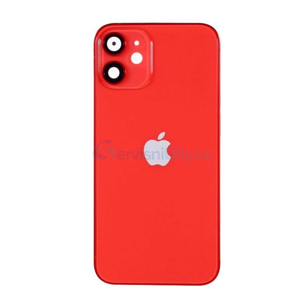 Apple iPhone 12 mini battery Housing cover frame A2399 Red - iPhone 12 mini  - iPhone, Apple, Spare parts - Váš dodavatel dílu pro smartphony