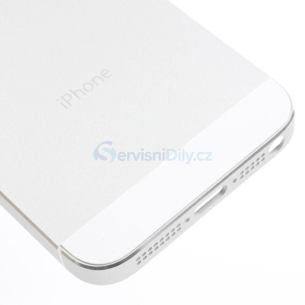 Apple iPhone 5S battery Housing cover frame Silver - iPhone 5S - iPhone,  Apple, Spare parts - Spare parts for everyone