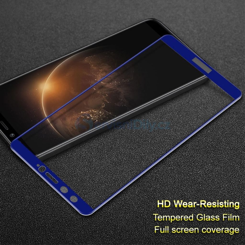 Honor 9 Lite Ochranné tvrzené sklo modré - Honor - Ochranná skla,  Příslušenství - Váš dodavatel dílu pro smartphony