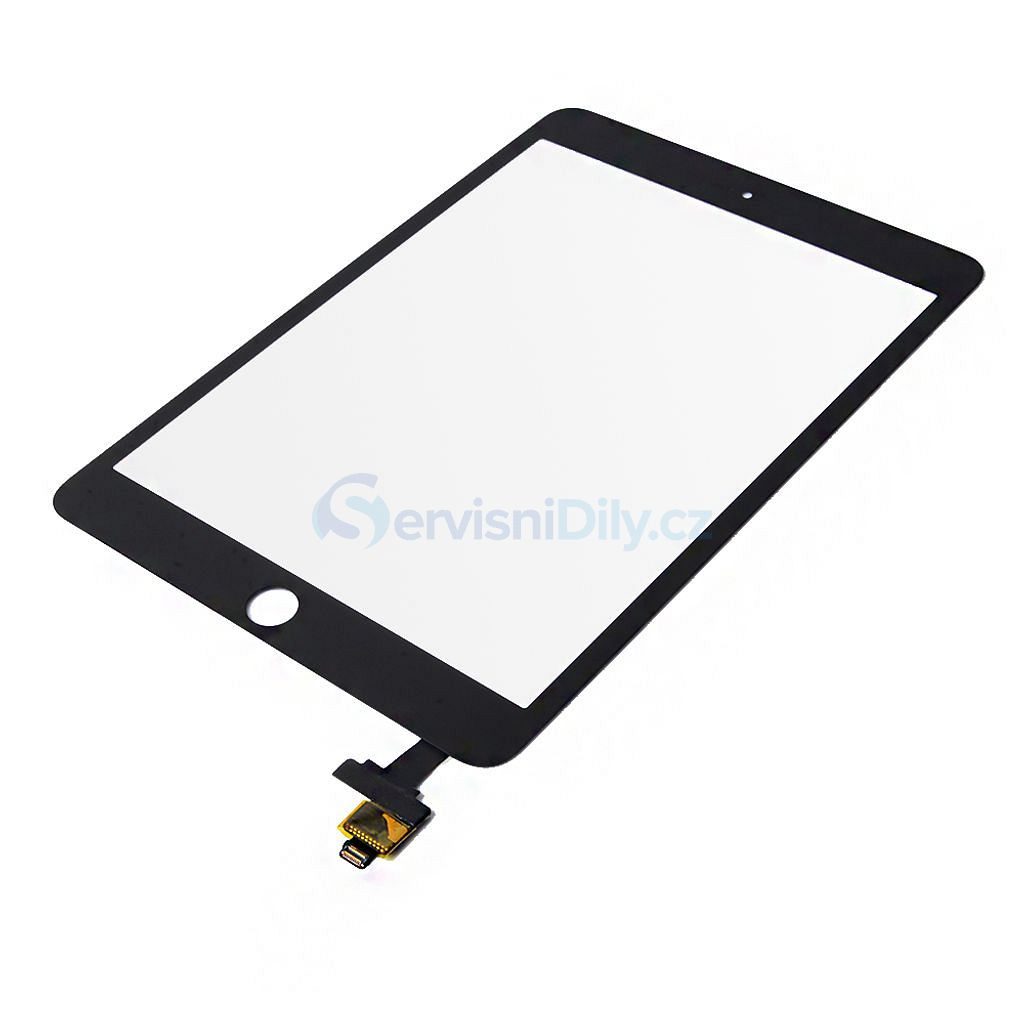Dotykové sklo černé pro Apple iPad mini 3 - iPad mini 3 - iPad, Apple,  Servisní díly - Váš dodavatel dílu pro smartphony