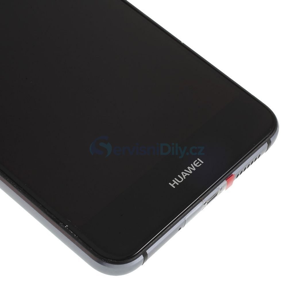 Huawei P10 Lite LCD displej dotykové sklo čierne vrátane rámčeku - P10 lite  - P, Huawei, Servisné diely - Váš dodavatel dílu pro smartphony