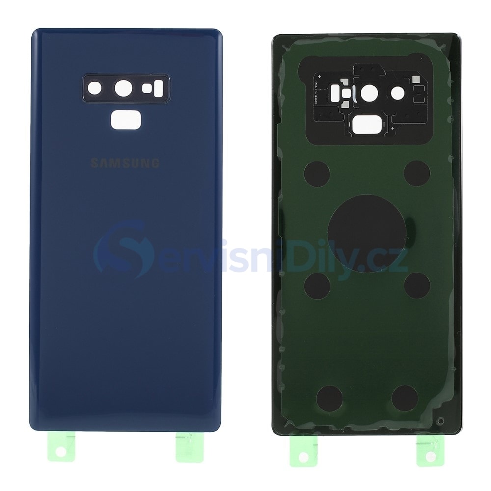 Samsung Galaxy Note 9 zadní kryt baterie modrý včetně osázení krytky  fotoaparátu N960 - Note 9 N960 - Galaxy Note, Samsung, Spare parts - Spare  parts for everyone