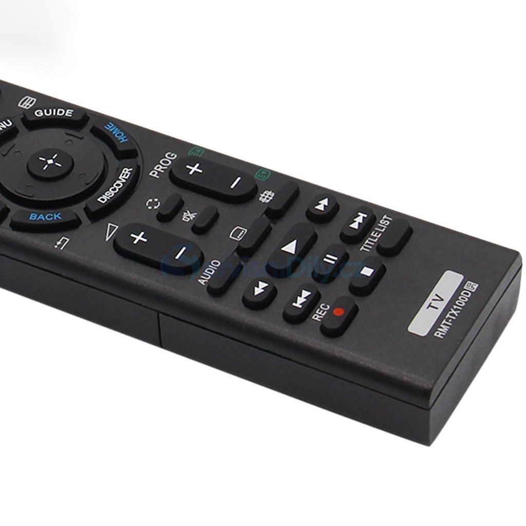 Náhradní dálkový ovladač RMT-TX100D pro TV Sony - Sony - Dálkové ovladače,  Příslušenství - Váš dodavatel dílu pro smartphony