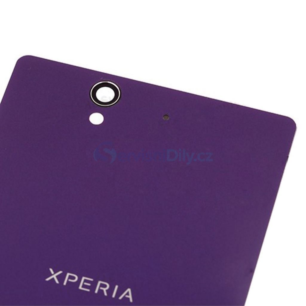 Sony xperia Z zadní kryt baterie fialový C6603 - Z - Xperia Z / XZ series,  Sony, Spare parts - Váš dodavatel dílu pro smartphony