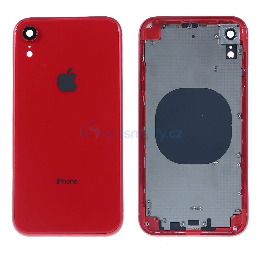 Apple iPhone XR battery Housing cover frame Red - iPhone XR - iPhone, Apple,  Spare parts - Spare parts for everyone