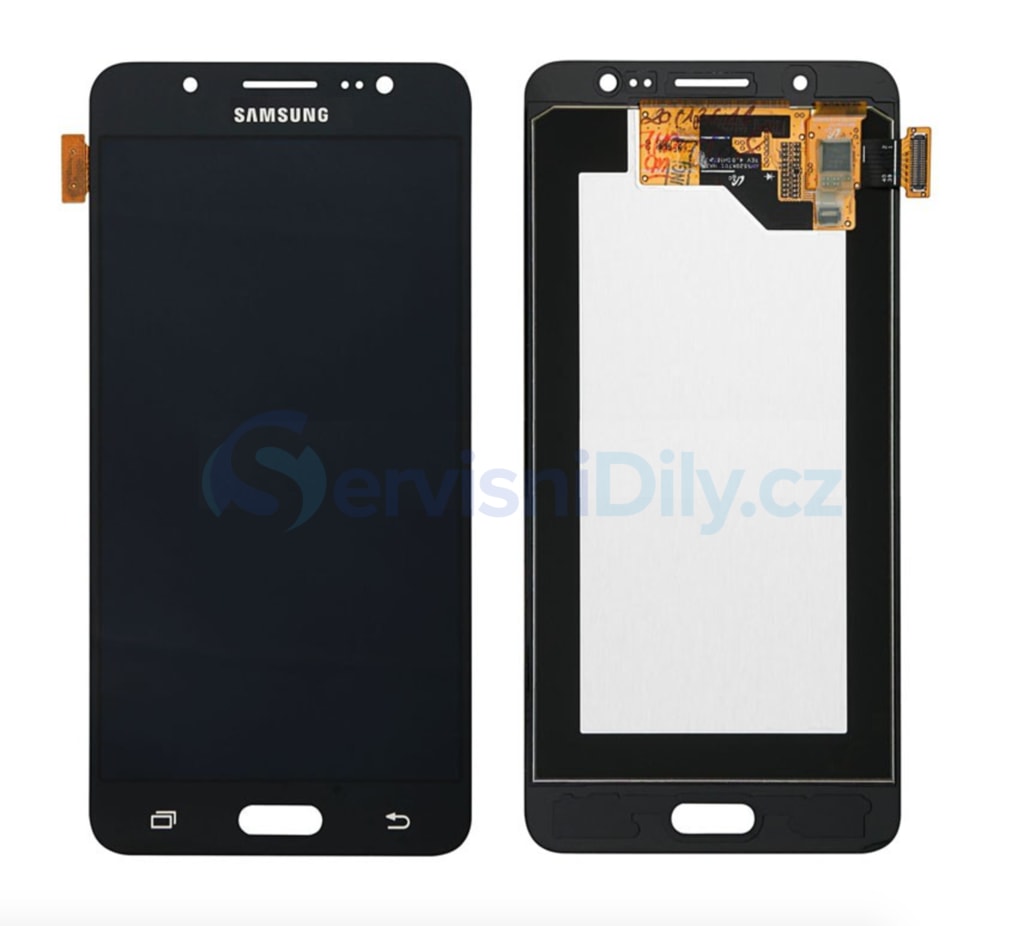 Samsung Galaxy J5 2016 LCD displej dotykové sklo černé J510F - Váš  dodavatel dílu pro smartphony