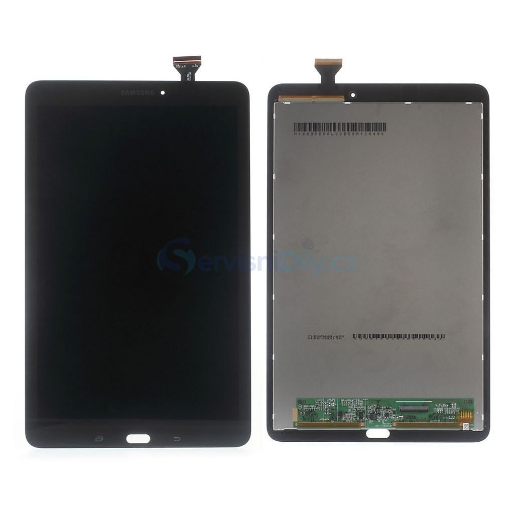 Samsung Galaxy Tab E 9.6 LCD displej dotykové sklo komplet přední panel  černý T560 - Galaxy Tablety Tab / Note - Samsung, Servisné diely - Váš  dodavatel dílu pro smartphony