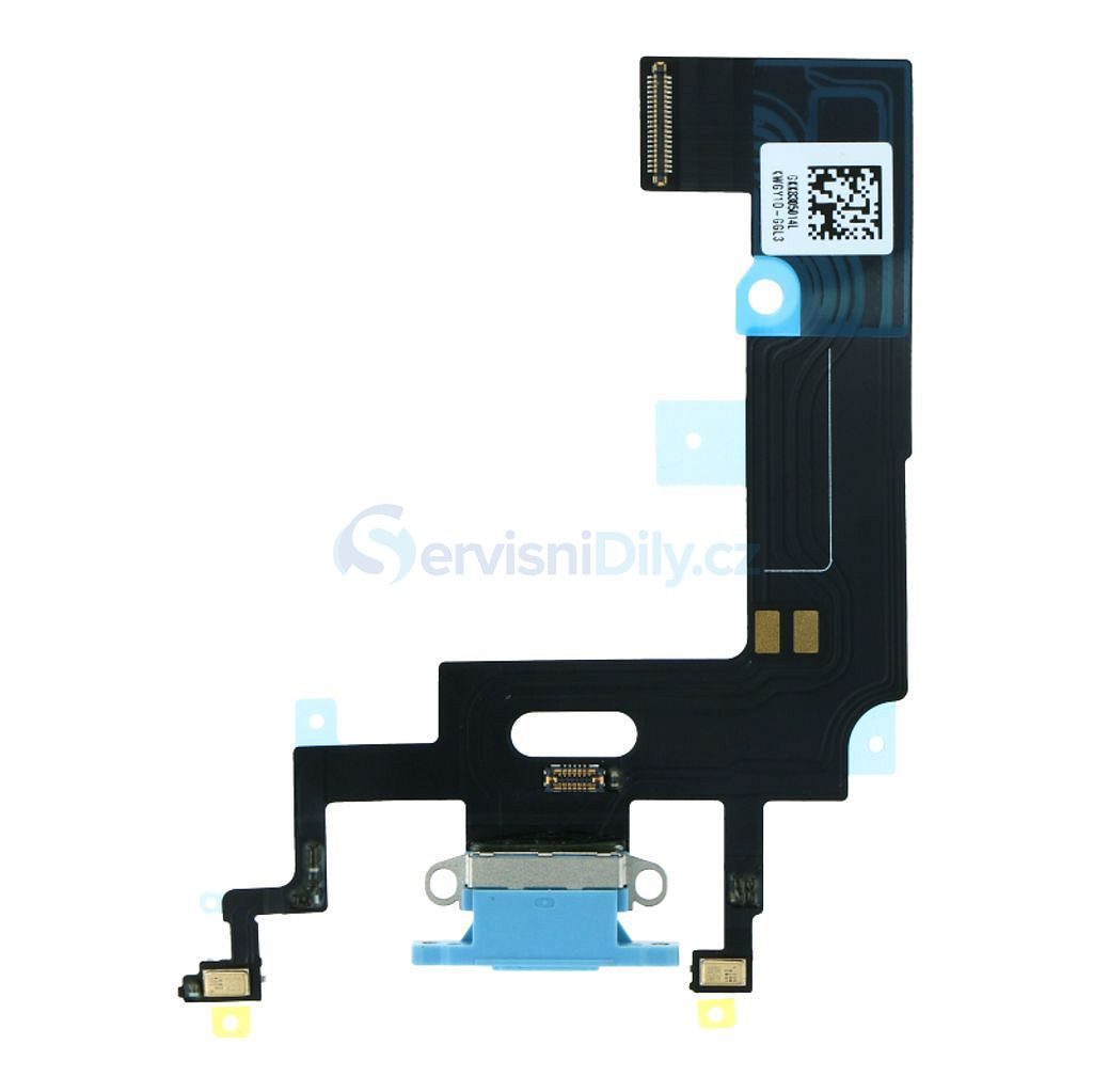Apple iPhone XR dock charging connector mic flex Blue (OEM) - iPhone XR -  iPhone, Apple, Spare parts - Spare parts for everyone