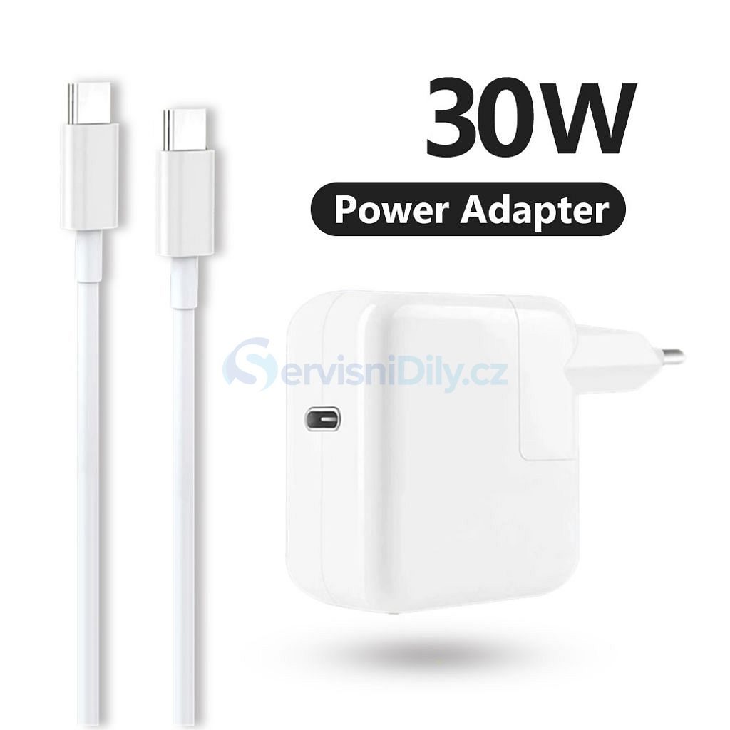30W nabíječka a 2m kabel USB-C - Apple MacBook nabíječky - Chargers,  cables, Accessories - Váš dodavatel dílu pro smartphony