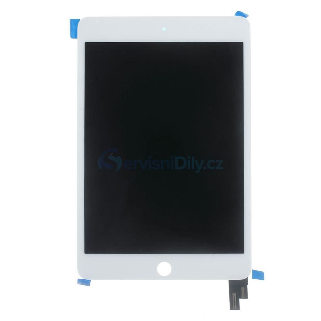 LCD displej dotykové sklo přední panel bílý pro Apple iPad Mini 4 - iPad  mini 4 - iPad, Apple, Servisné diely - Váš dodavatel dílu pro smartphony