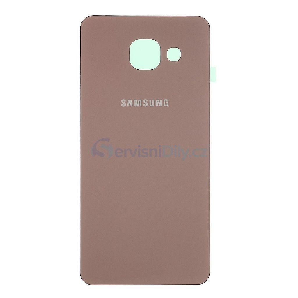 Samsung Galaxy A3 2016 Zadní kryt baterie růžový A310F - A3 2016 (SM-A310F)  - Galaxy A, Samsung, Spare parts - Váš dodavatel dílu pro smartphony