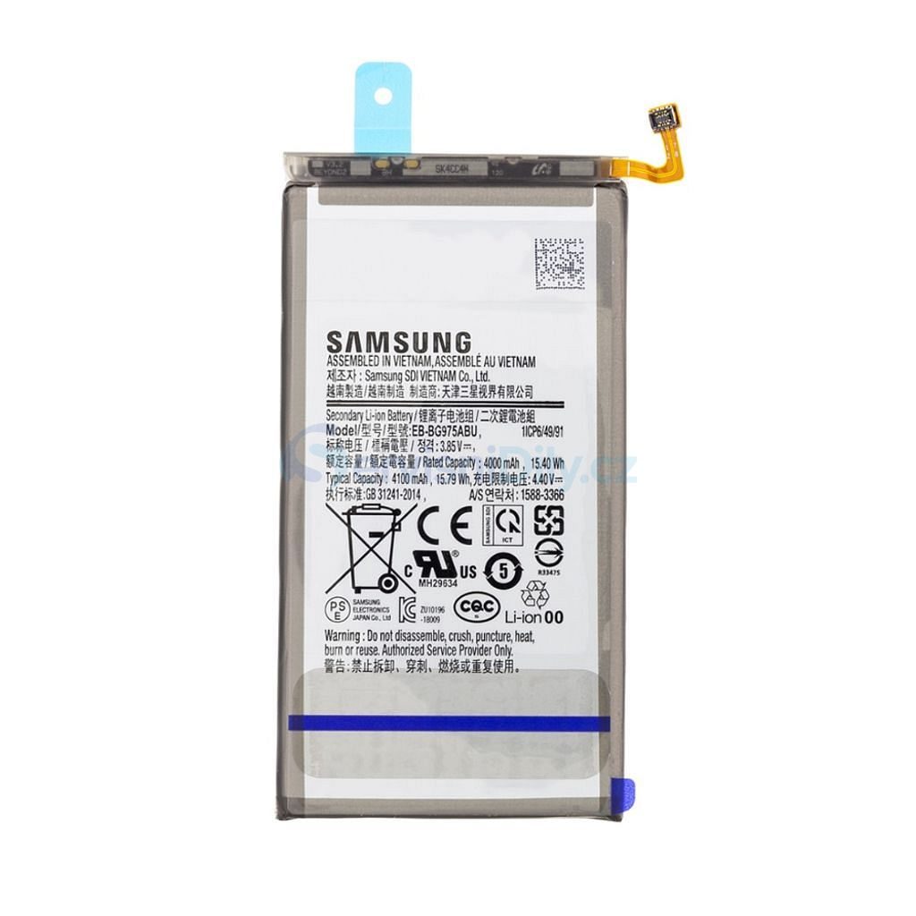 Samsung Galaxy S10 Plus Battery EB-BG975ABU G975 (Service Pack) - S10 Plus  - Galaxy S, Samsung, Spare parts - Spare parts for everyone