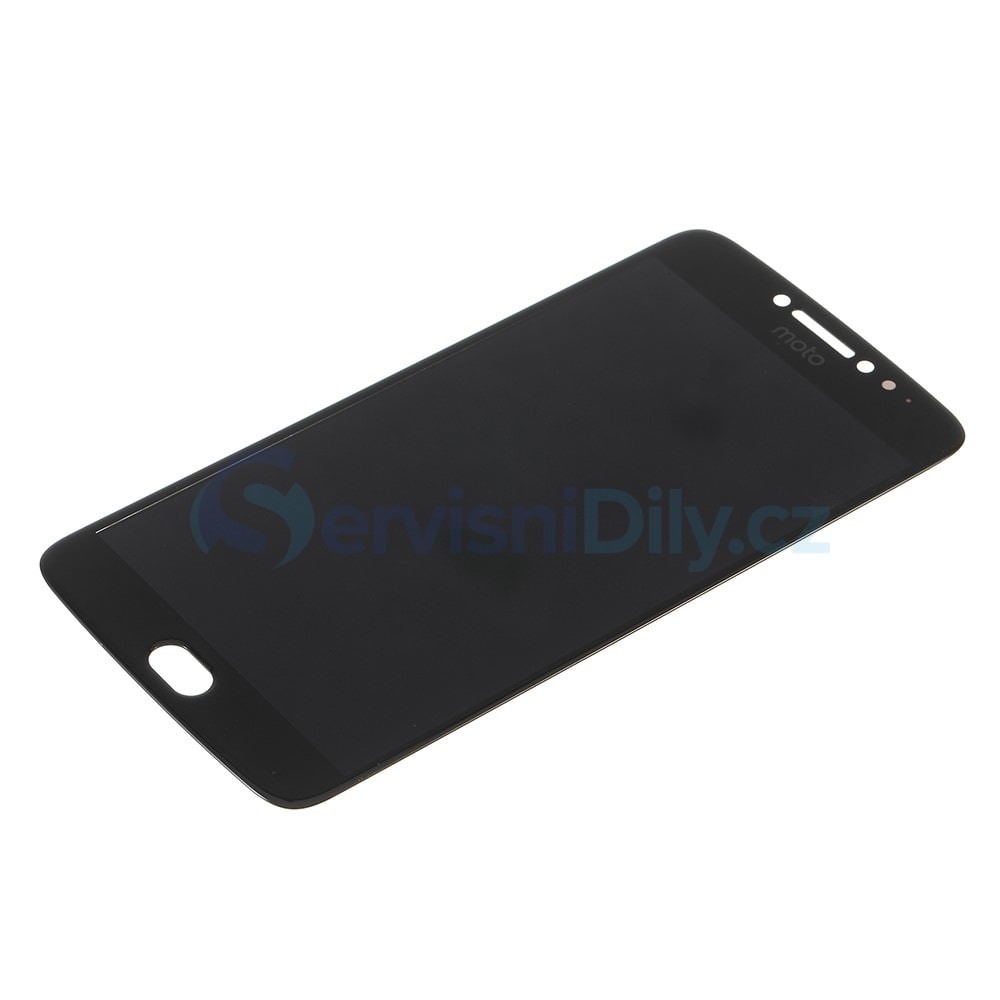 Motorola E4 Plus LCD displej dotykové sklo komplet predný panel čierny -  Motorola - Servisné diely - Váš dodavatel dílu pro smartphony