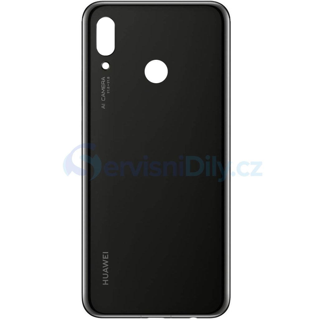 Huawei Nova 3 zadní kryt skleněný černý Black - Nova 3 - Nova, Huawei,  Spare parts - Váš dodavatel dílu pro smartphony