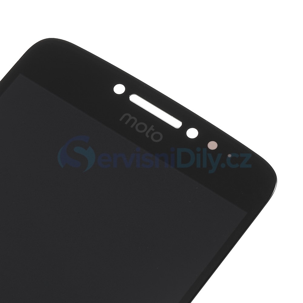 Motorola E4 Plus LCD displej dotykové sklo komplet predný panel čierny -  Motorola - Servisné diely - Váš dodavatel dílu pro smartphony
