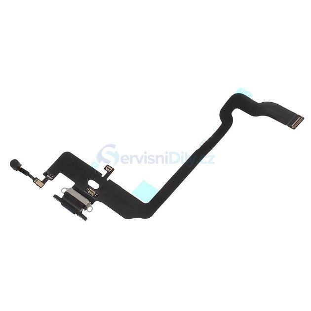 Apple iPhone XS dock charging connector mic flex Black OEM - iPhone XS -  iPhone, Apple, Spare parts - Spare parts for everyone