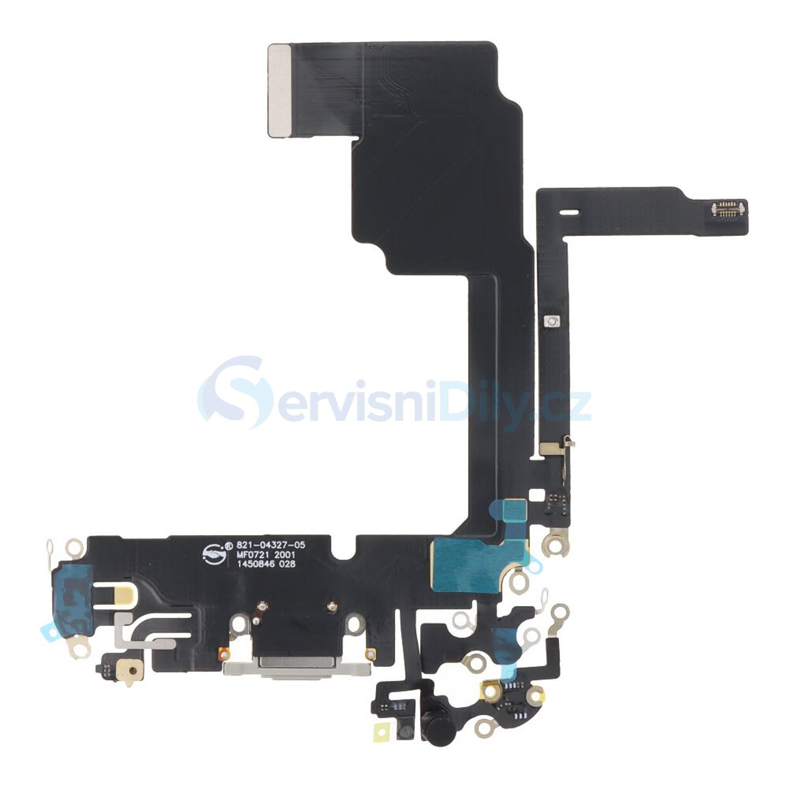 iPhone 15 Pro Charging Connector Flex - Natural Titanium - Spare parts ...
