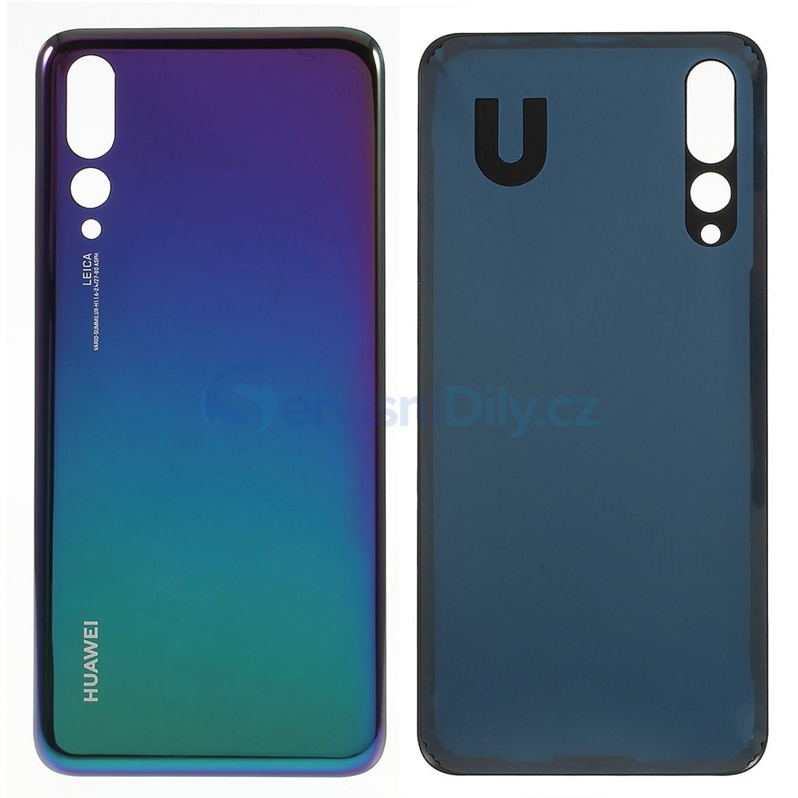 Brotect Pellicola Protettiva Full-Cover 3D Curva Per Huawei P20 Pro (Posteriore), 2 Pezzi, Auto-Riparante, Anti-Impronta, Made In Germany