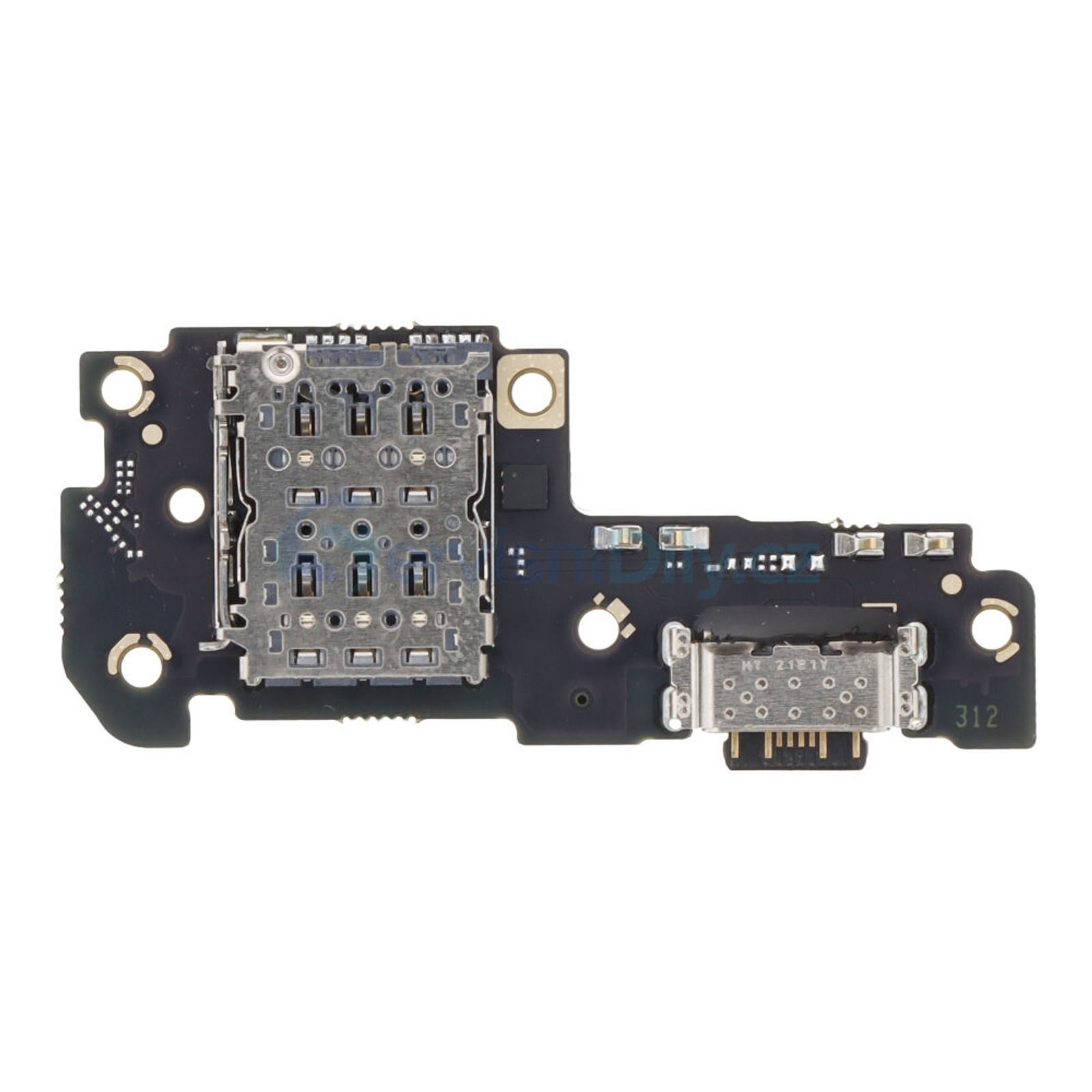 Redmi Note 12 Adapter Xiaomi Redmi Note 12 Pro 5G Charging Connector & SIM Reader - Spare ...