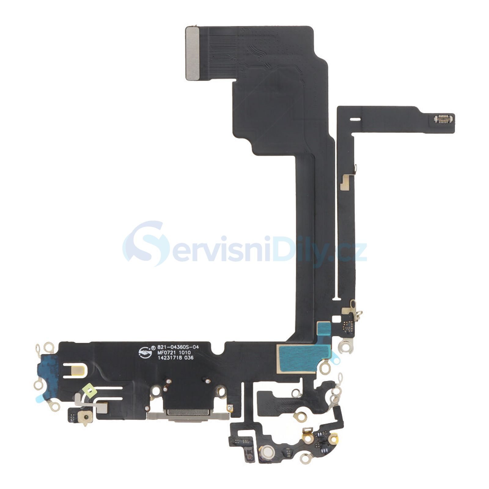 iPhone 15 Pro Max Charging Connector Flex Microphone - Spare parts for ...