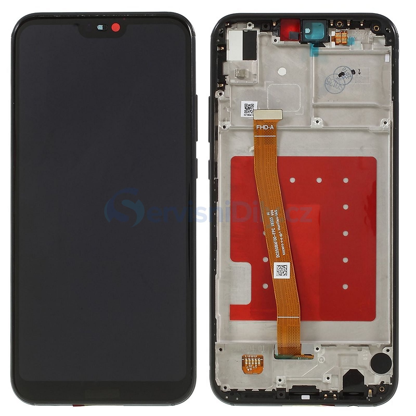 Huawei P20 Lite LCD touch screen digitizer with frame Black
