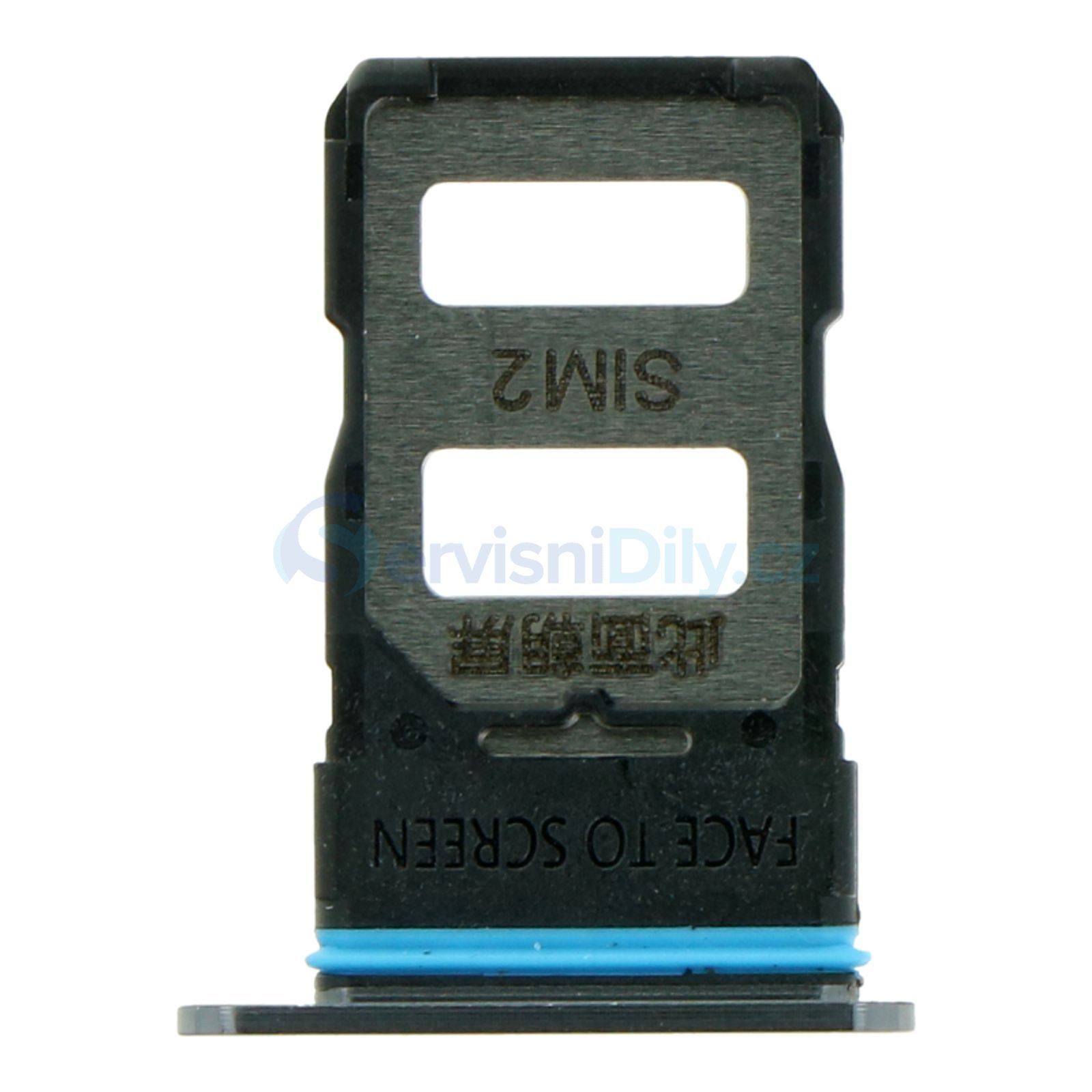 Tiroir Carte SIM Pour Xiaomi Mi 10T Pro 5G - Double SIM, Couleur Noire, Compatible Universelle