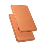 Powerbanka HOCO Q26 5000 mAh, 20 W PD, MagSafe, bezdrôtové nabíjanie, oranžová