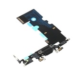 Apple iPhone 8 dock konektor nabíjania napájací flex lightning port slúchadlá čierny