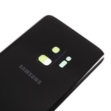 Samsung Galaxy S9 zadní kryt baterie osazený včetně krytky čočky fotoaparátu černý G960