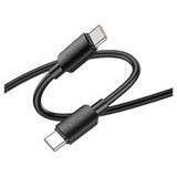 USB-C na USB-C kabel Hoco X96 60W 3A (1m) černý