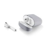 Apple Airpods ochranný kryt obal na beztrádová sluchátka šedý