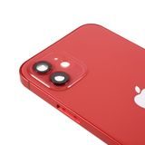 Apple iPhone 12 zadní kryt baterie červený včetně rámečku 5G