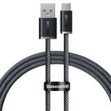 USB-A na USB-C kabel Baseus Dynamic Series 100W, 5A, 1m (šedý)