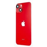 Zadní kryt baterie iPhone 14 včetně krytky kamery (červený)