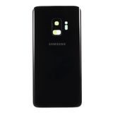Samsung Galaxy S9 zadní kryt baterie osazený včetně krytky čočky fotoaparátu černý G960